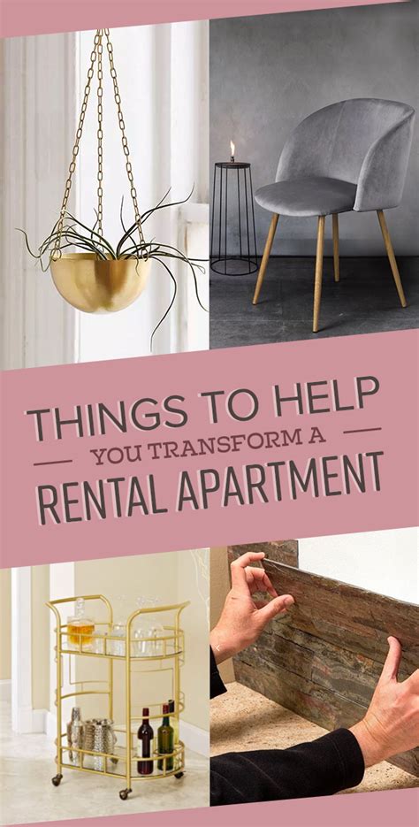 25 things to help you transform a rental apartment – Artofit