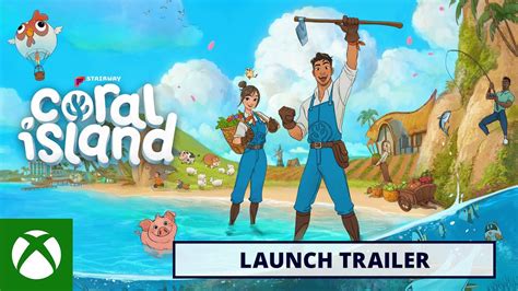 Coral Island - Game Preview and PC Game Pass Launch Trailer | Humble Games - YouTube