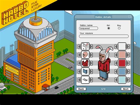 Habbo Ages - 2003 / 2004 Screenshots