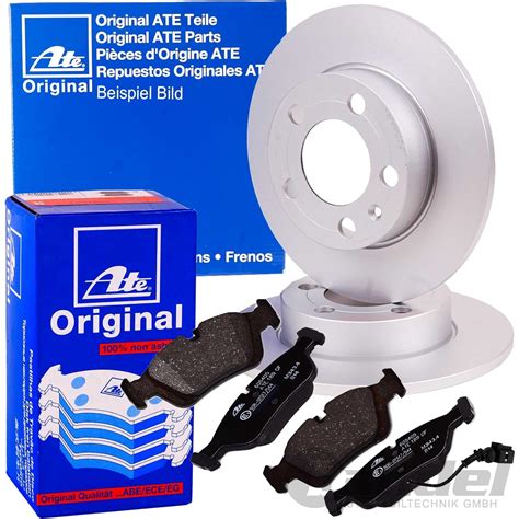 ATE Brake DISCS 280 mm + Brake pads rear only PR = 1KD: Amazon.co.uk: Car & Motorbike