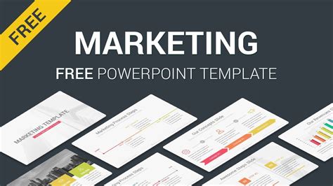 Marketing Free Download PowerPoint Template Slides - SlideSalad - YouTube