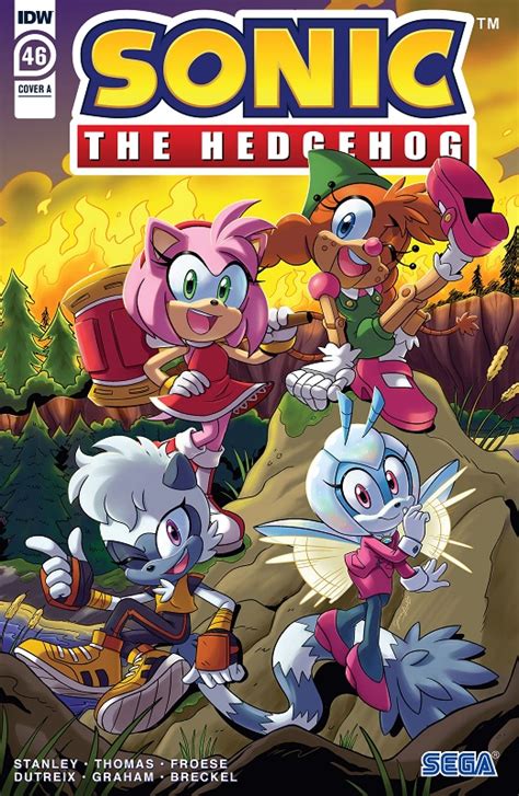 Super Comics: Sonic the Hedgehog (IDW) – #46 – The Reviewers Unite