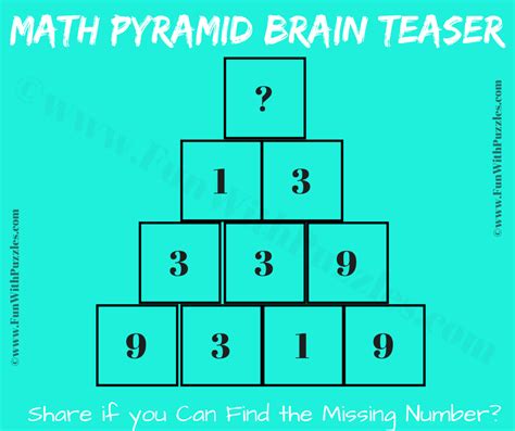 Maths Puzzles - 2 - Pallikalvi Teachers News