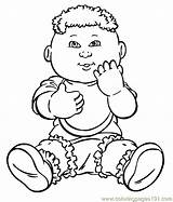 Free Cabbage Patch Kids Coloring Pages Download  sketch template