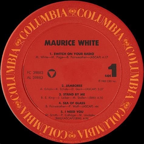 Maurice White – Maurice White | Vinyl Album Covers.com