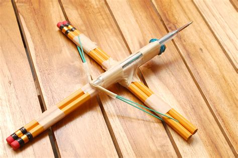 How to Make a Small Crossbow out of Household Items: 12 Steps