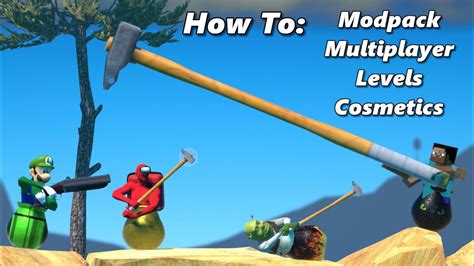 [2024] How To Install Mods For Getting Over It (Giant Hammer, Shotgun ...