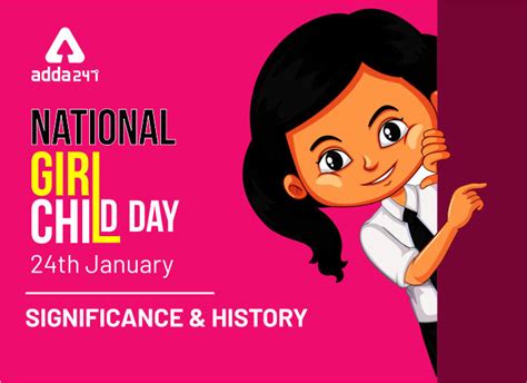 NGCD : National Girl Child Day observed on 24 January 2022