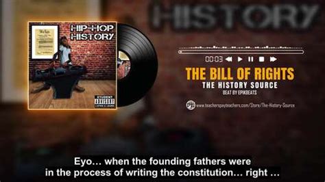 The Bill of Rights Rap Song / Visualizer by The History Source | TPT