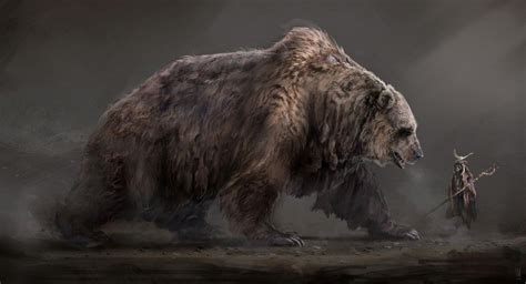 Image result for giant bear concept art | Prehistoric animals, Bear ...