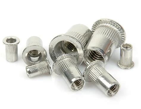 25pcs/Lot Metric Stainless Steel Blind Insert Rivet Nut Rivnut M4-in Rivets from Home ...