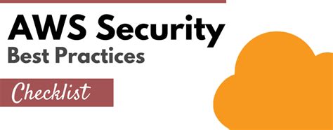 AWS Security Best Practices Compatibility Checklist