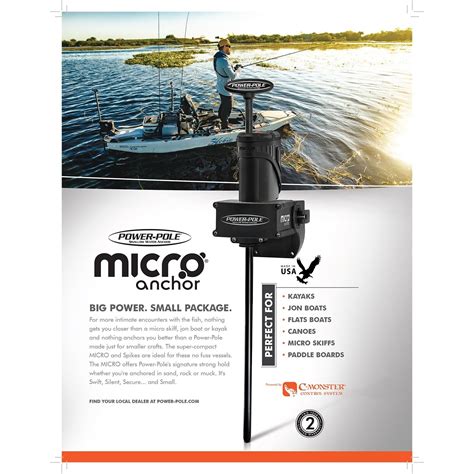 Power-Pole Micro Anchor Black CM 2.0 (Newest Version) | eBay