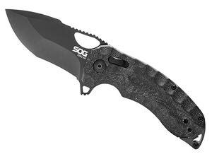 SOG Kiku XR Folding 3.03" Black Cerakote Knife