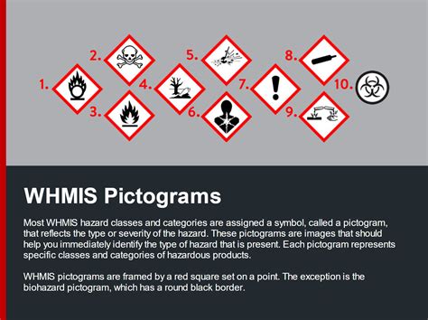 WHMIS 2015 Pictograms article | Worksite Safety | Updated