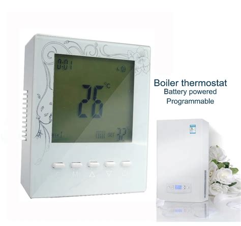 7*6 time bucket household programmable hot water boiler thermostat with Warm system-in ...