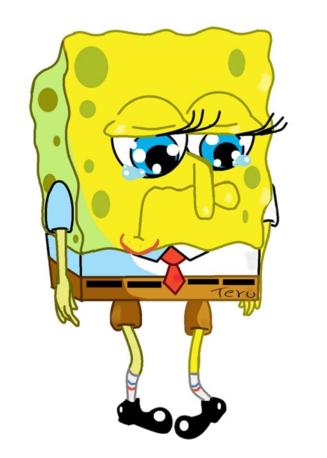 sad spongebob by teruchan716 on DeviantArt