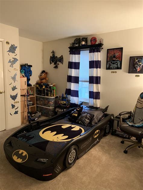 Batman room | Batman room, Toddler bed, Room