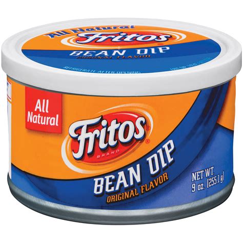 Frito Lay Fritos Bean Dip, Original Flavor, 9 oz (255.1 g)