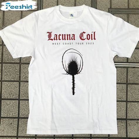 Lacuna Coil 2023 Tour Shirt - 9Teeshirt