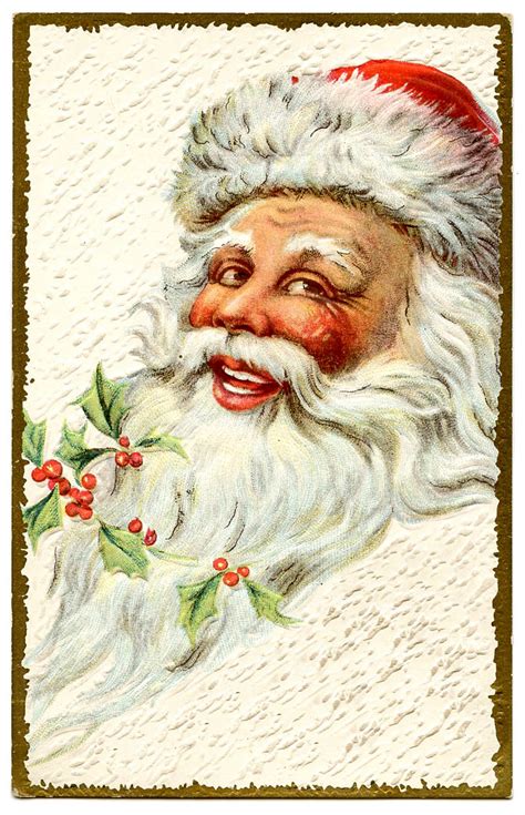 Free Printable Vintage Santa Pictures