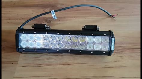 ATV LED Light Bar Review, Installation and Testing - YouTube