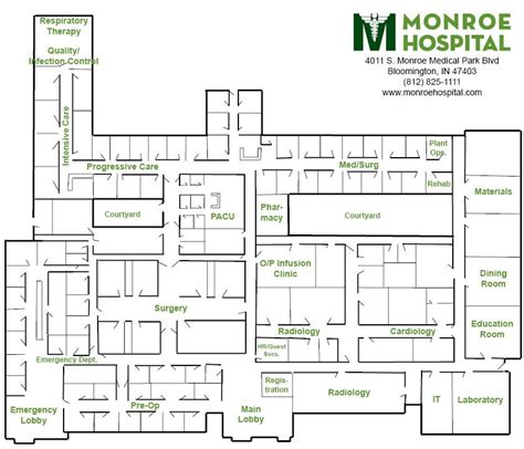 Philippine General Hospital Floor Plan