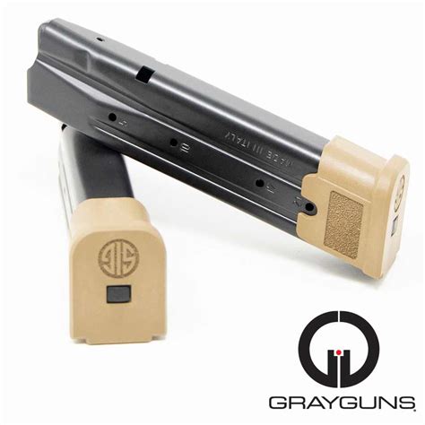 SIG Sauer P320 Full Size 9mm Magazine - 21rd (Coyote) - Grayguns