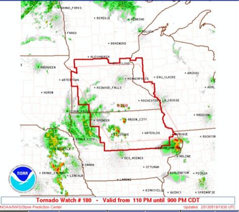 National Weather Service Issues Tornado Watch for Ramsey County | Roseville, MN Patch