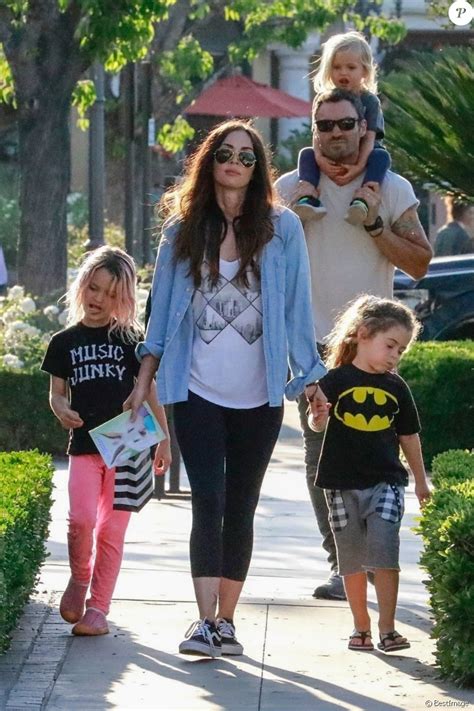 Exclusif - Megan Fox, son mari Brian Austin Green et leurs 3 enfants ...