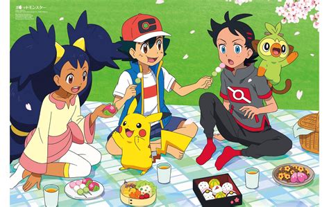 Ash Ketchum Barefoot Black Hair Blue Eyes Boy Brown Eyes Cap Food Girl ...