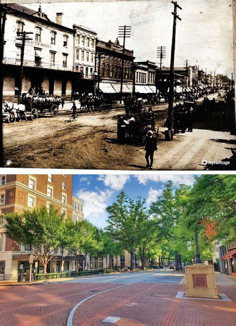 The history of Greenville, S.C. Main Street's buildings