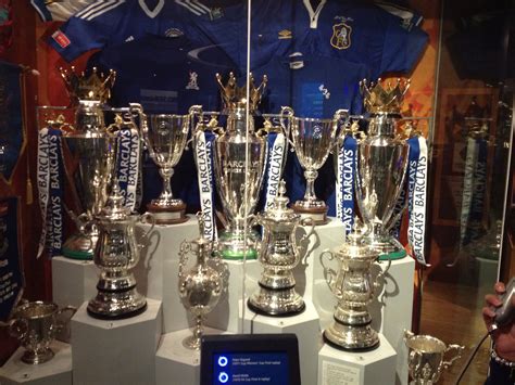 Trophies :) #cfc | Chelsea football, Trophy case, Chelsea football club