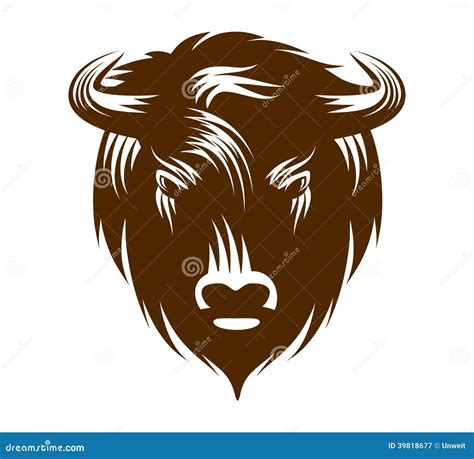 Buffalo Head Clipart