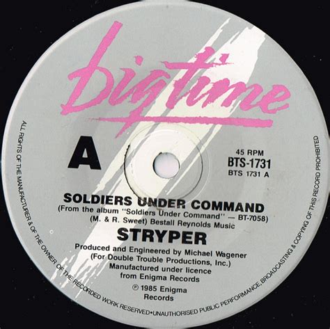 Stryper - Soldiers Under Command | Releases | Discogs