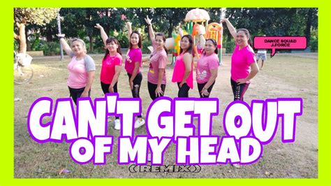 CAN'T GET YOU OUT OF MY HEAD | REMIX | TIKTOK VIRAL | Dance Fitness | Dance Squad J. Force - YouTube