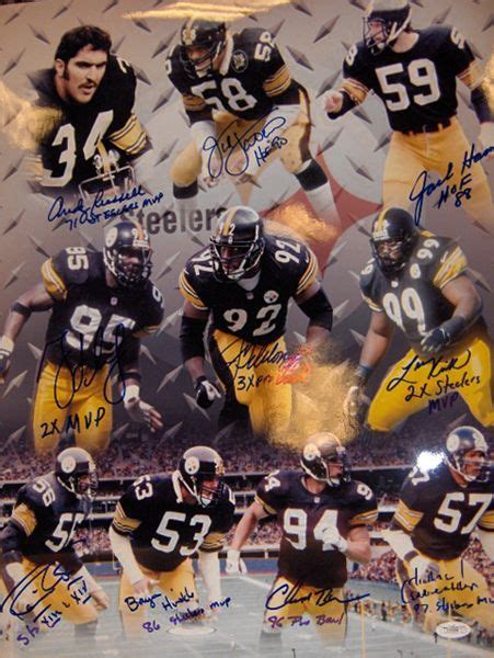 Pittsburgh Steelers Hall Of Famers