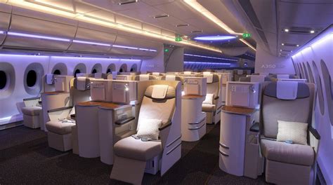 Mehr Luxus in der Business Class des neuen Airbus A350 XWB