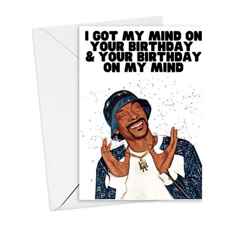 Snoop Dogg | Birthday Card | Birthday On My Mind | Singer | Rapper | in ...