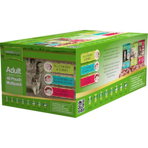 Natures Menu Multipack Adult Cat Food Pouches From £8.95 | Waitrose Pet