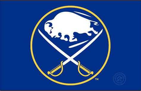 Buffalo Sabres Primary Dark Logo - National Hockey League (NHL) - Chris ...