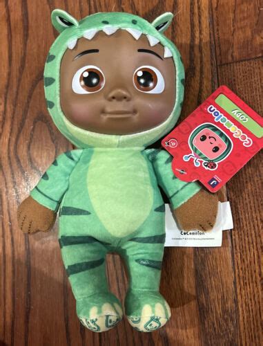 Cocomelon CODY Plush Doll With DINOSAUR Dino Costume 9" NWT 2022 | #4580570327