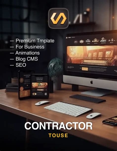 ContractoR - Construction HTML5 Responsive Website Template