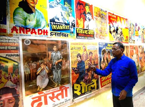 Indian Cinema posters exhibition