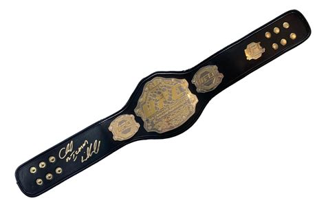 Chuck Liddell Signed UFC Championship Belt Inscribed "Iceman" (PSA ...