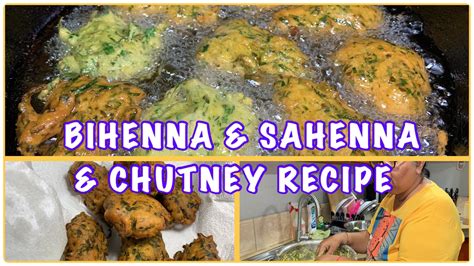 BIHEENA | SAHEENA | CHUTNEY RECIPE TRINI STYLE BY MAMA & TROUBLE - YouTube