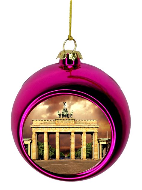 German Ornament German Christmas Ornaments Travel Germany Brandenburg Gate Sky Ornament ...