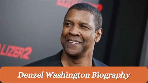 Denzel Washington Sisters and Brothers, Filmography, Net Worth, Son ...