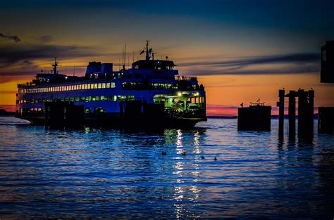 Edmonds Washington State Ferry Terminal Photograph by Puget Exposure