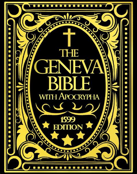 Geneva Bible 1599 Edition With Apocrypha in English with 81 books ...